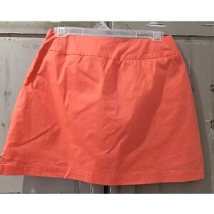 SAHALIE Sz 4 Orange Stretch Active Skort